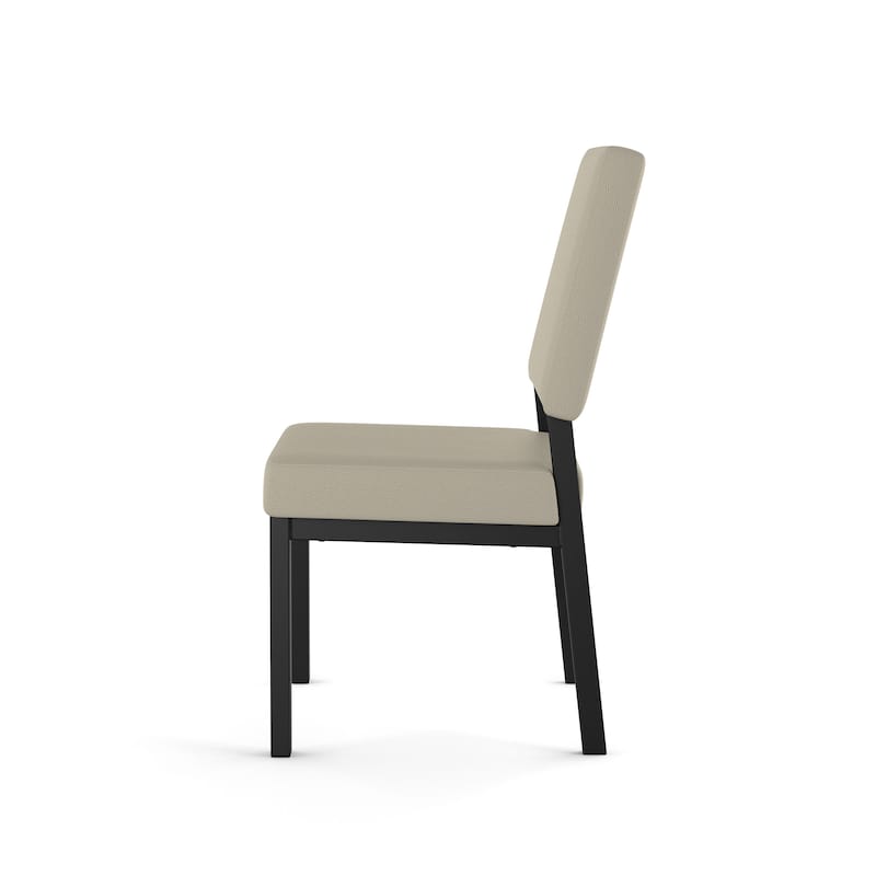 Amisco Avery Upholstered Dining Chair with Metal Legs