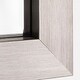 preview thumbnail 4 of 4, Head West Modern Brush Nickel Wall Mirror - Brushed Nickel - Brushed Nickel - 26 X 32