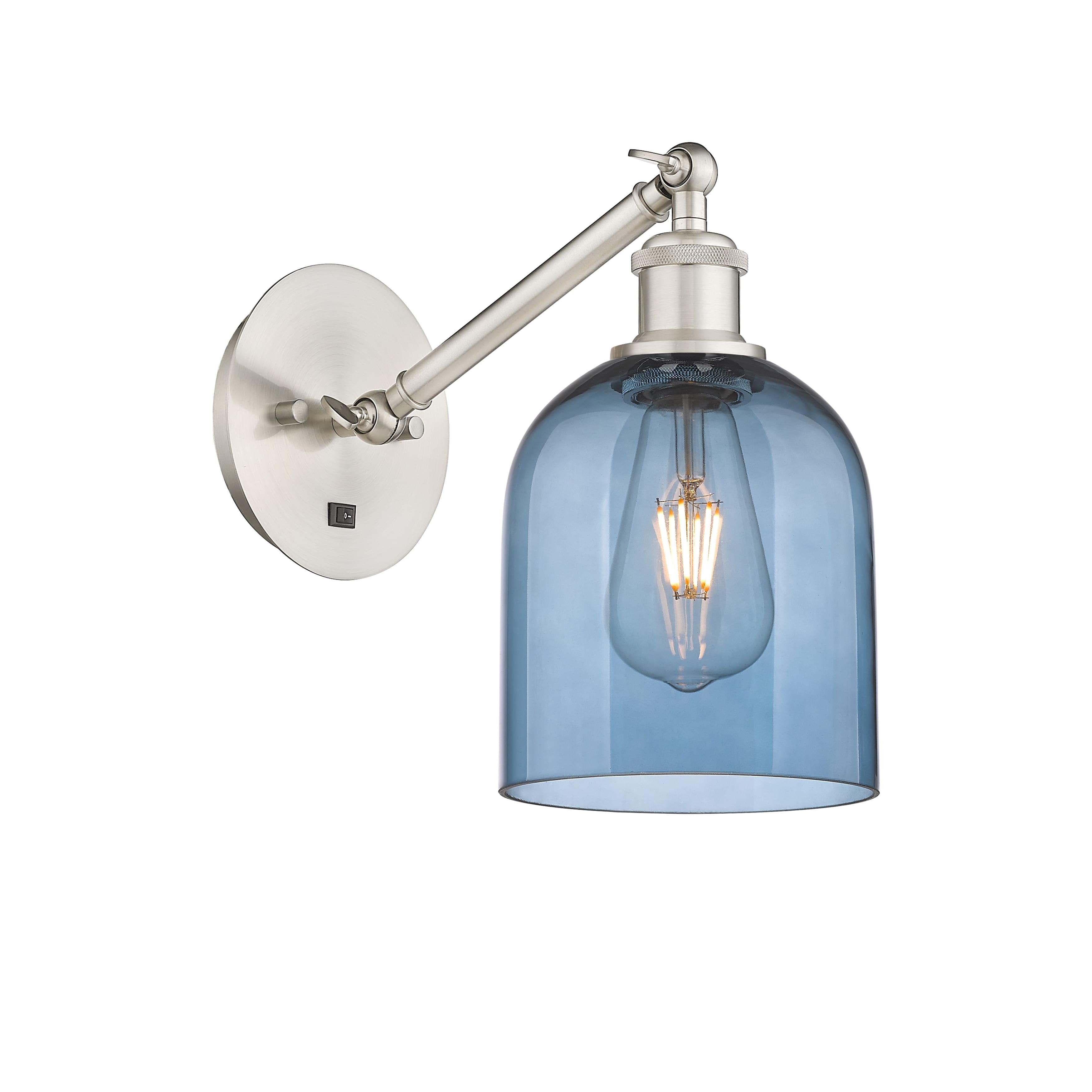 Option Princess Blue Shade / Brushed Satin Nickel
