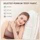 preview thumbnail 17 of 15, VECELO Rocking Chair Nursery Teddy Fabric Modern Upholstered Glider Rocker with High Backrest for Living Room & Bedroom