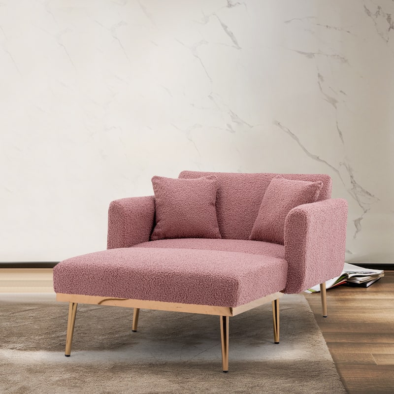 Clihome Upholstered Chaise Lounge