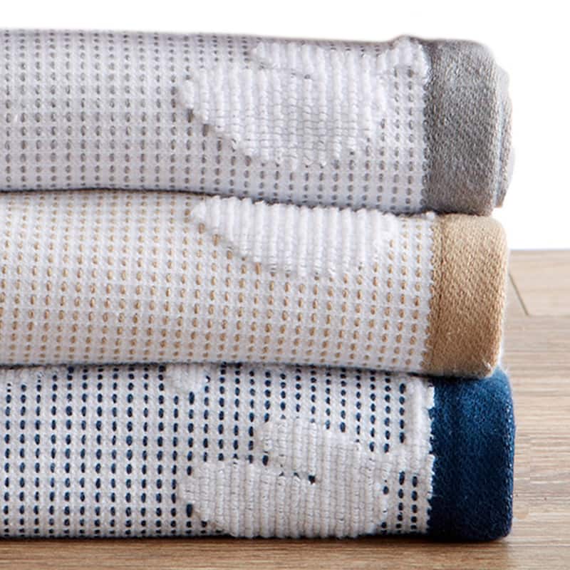 Luxurious Cotton Decorative Floral Towel Set