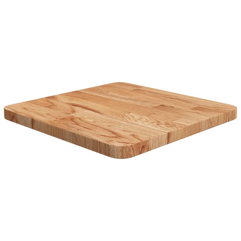 vidaXL Table Top Solid oak wood in Durable - 15.7" x 15.7" x 1
