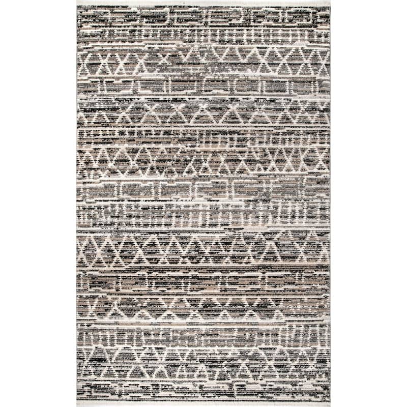 Nuloom Bedford Banded Tribal Area Rug