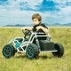 preview thumbnail 6 of 13, Electric Go-Kart 24V Ride-On for Kids 6+, 6MPH, 200W Motors, Off-Road, Shock Absorbers, High/Low Speed, Wide Seat Blue