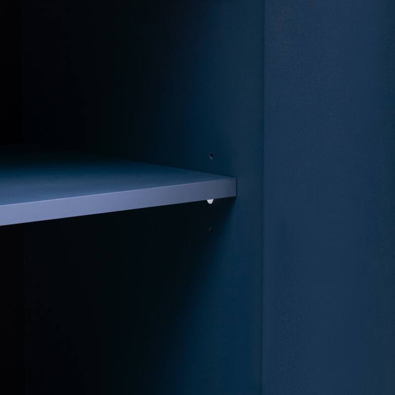 Simple Storage Cabinet Accent Cabinet with Solid Wood Veneer