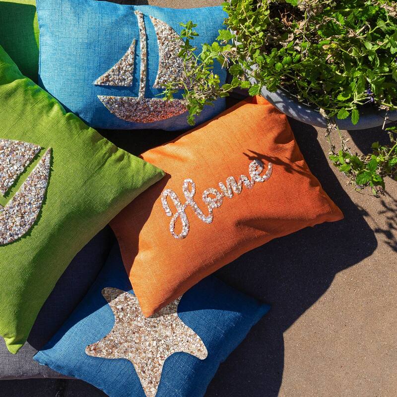 Sparkles Home Shell Home Pillow