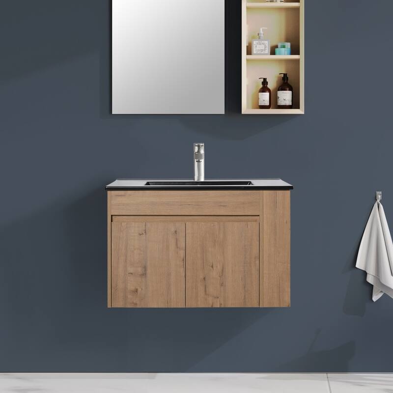 Topcraft 30-inch Wall Mount Bathroom Cabinet with Sink