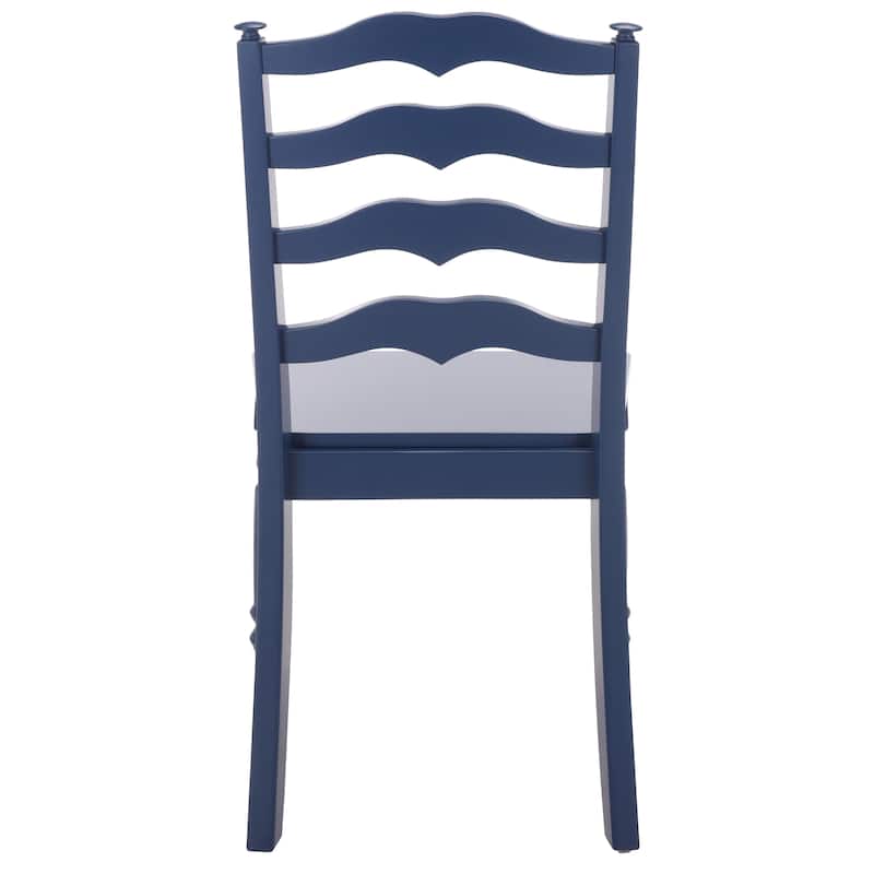SAFAVIEH HOME Rasia Ladder Back Side Chair - 19"W x 22"D x 41"H