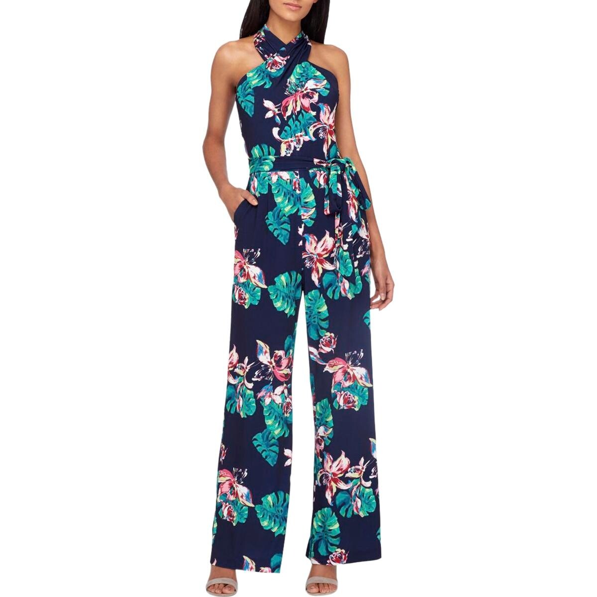 tahari asl petite jumpsuit