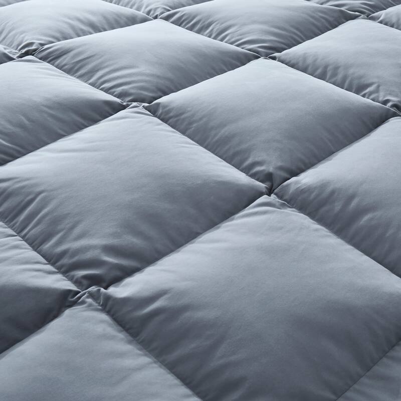 All Season & Lightweight Ultra Soft 360 TC White Goose Down Duvet Comforter