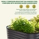 preview thumbnail 33 of 39, VEIKOUS 24''H Galvanized Raised Garden Bed, Durable Outdoor Planter Box with Rust-Resistant Steel