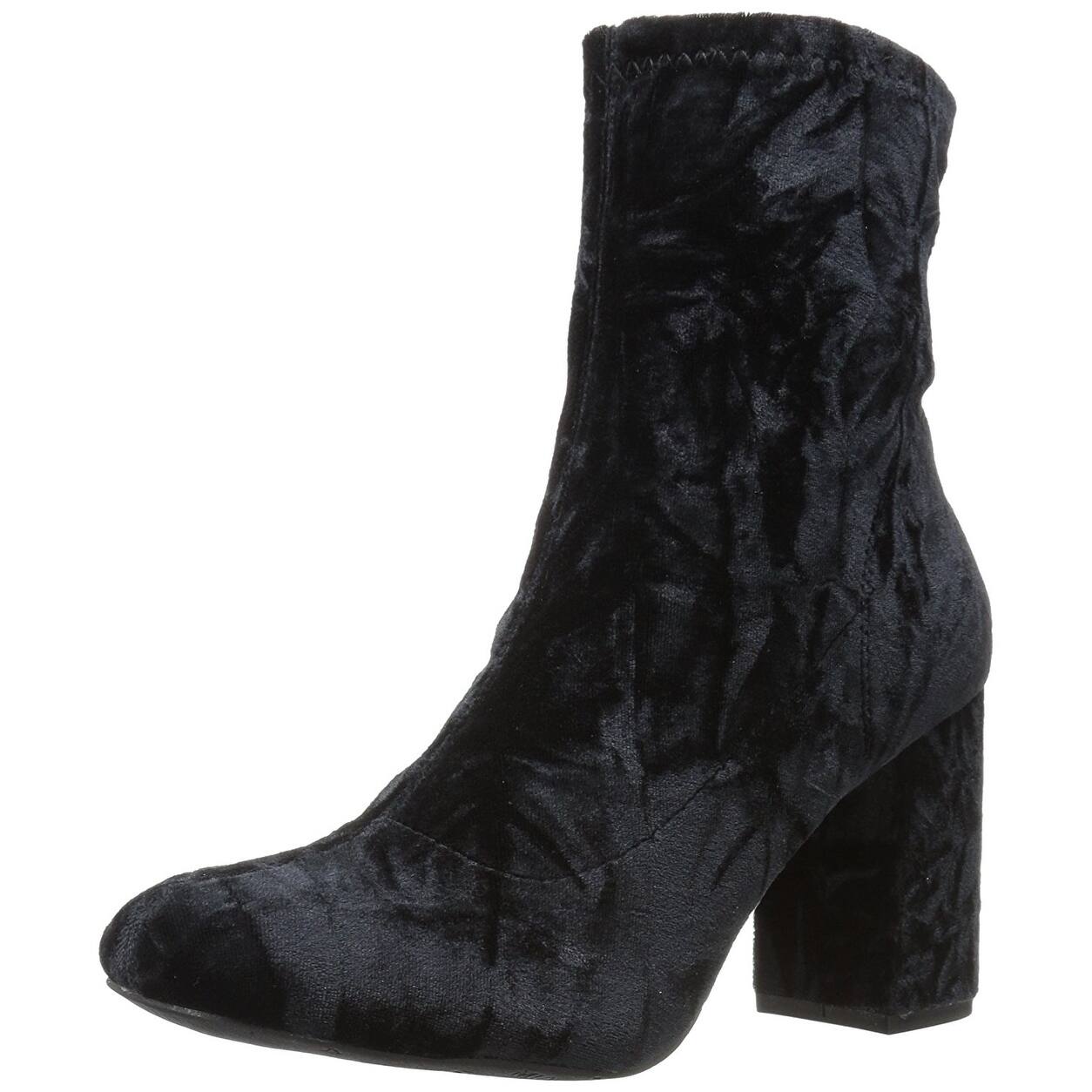mia valencia block heel bootie