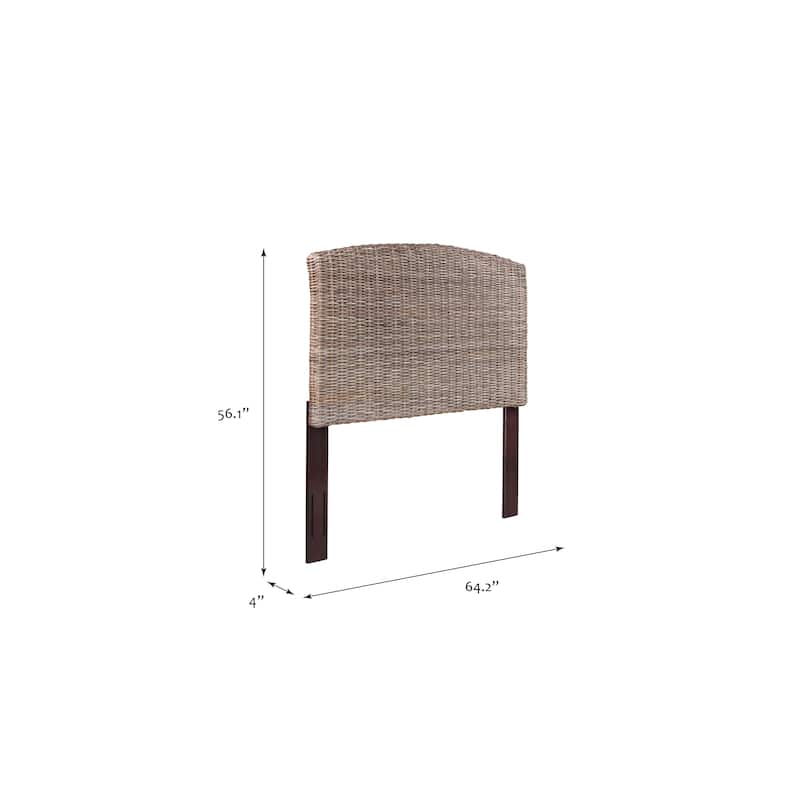 Cardiff Rattan Adjustable Headboard