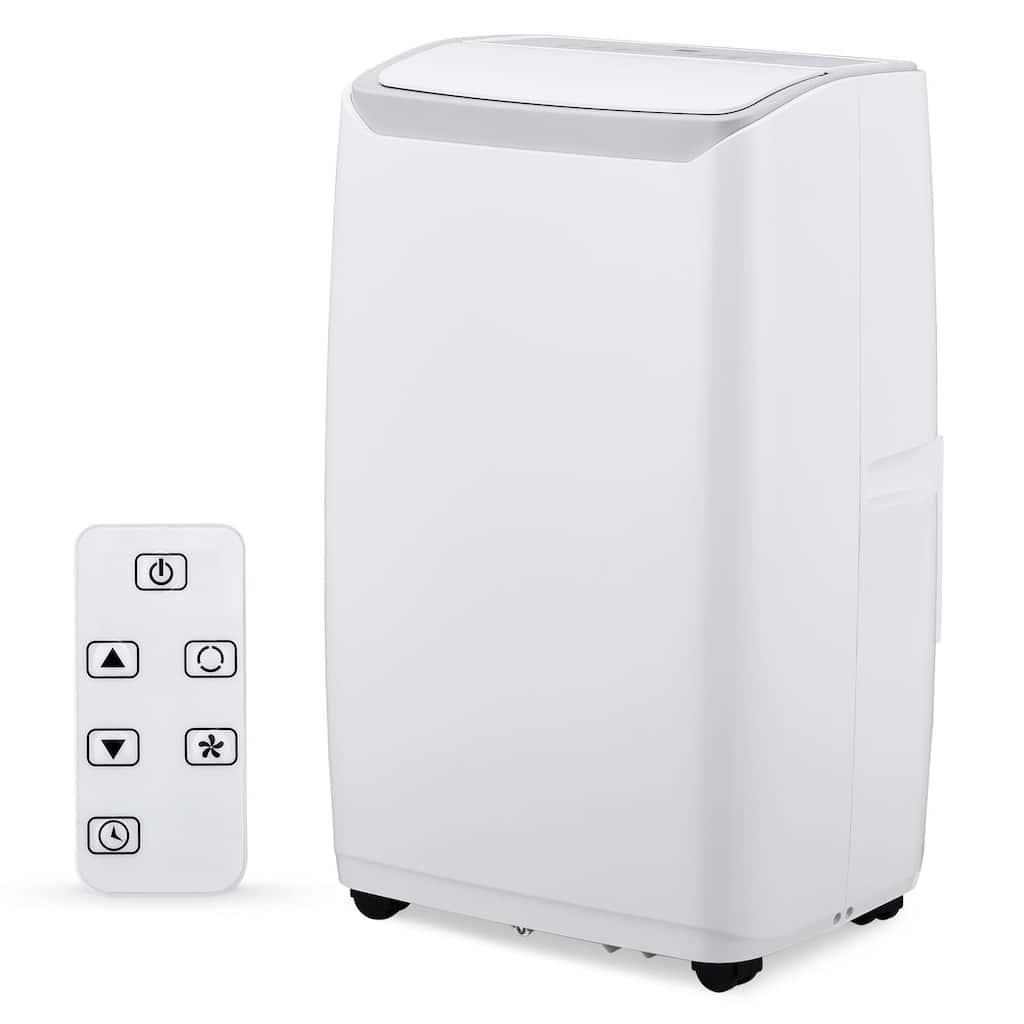 14,000 BTU Air Conditioner-Compact Home A/C Cooling Unit with Built-in Dehumidifier & Fan Modes, Includes Window Mount Kit