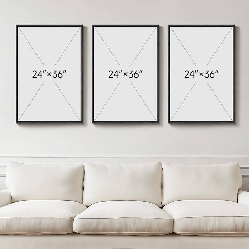 Large 3D Textured Framed Black and White Abstract Wall Art