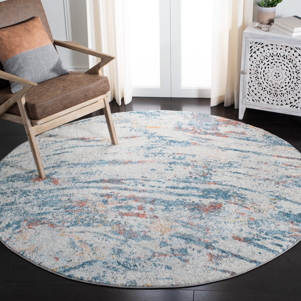 SAFAVIEH Tulum Basima Abstract Rug