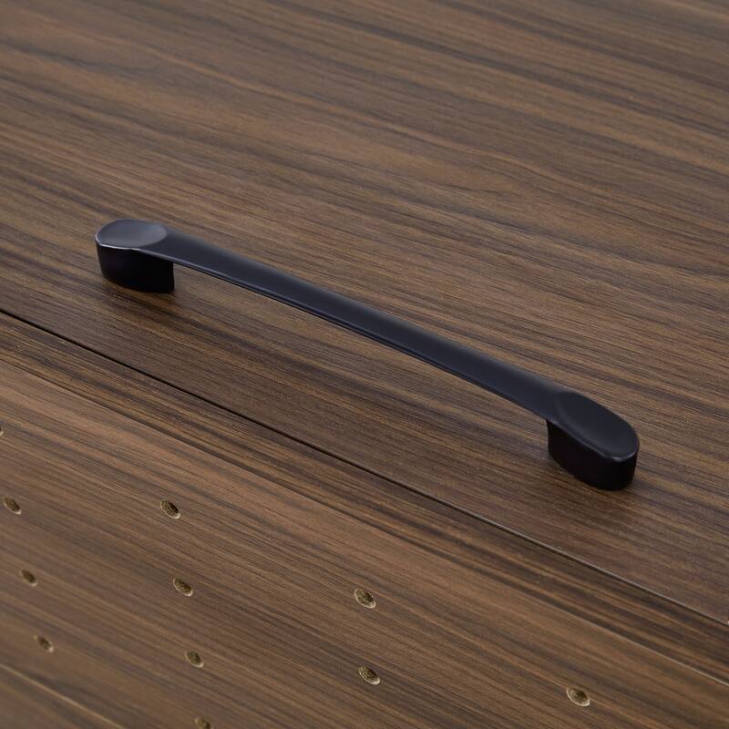 Cat Litter Box Enclosure, Hidden Litter Box Furniture Cabinet, Cat House Side End Table with Scratching Pad, Cat - Brown