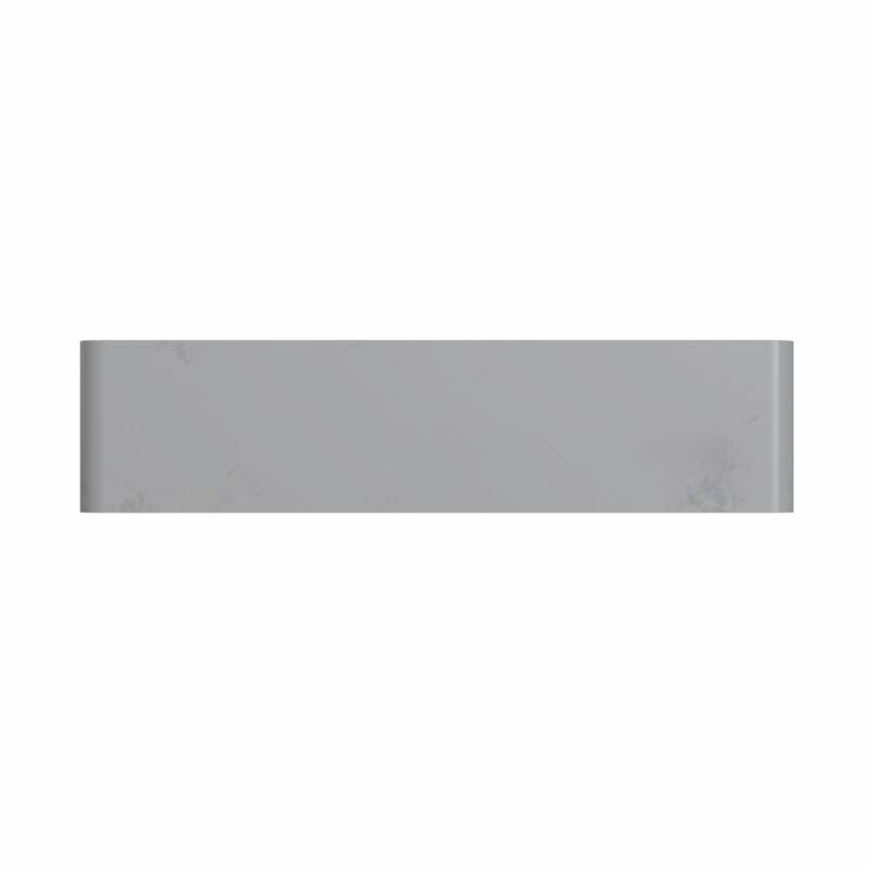 Topcraft 19.68'' Concrete Rectangular Bathroom Vessel Sink
