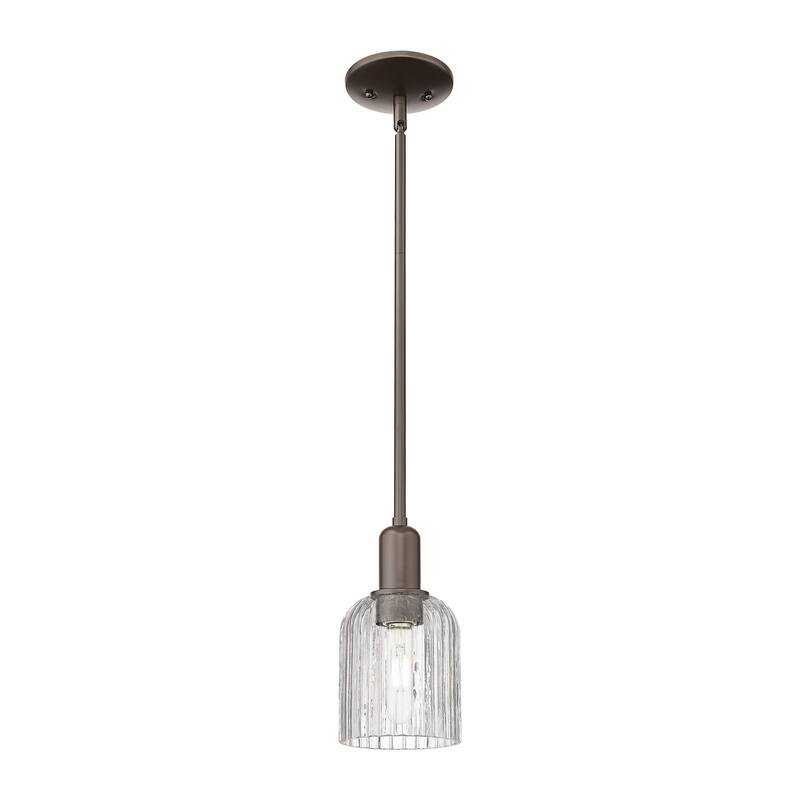 Innovations Lighting Downtown Urban - Bridal Veil - 1 Light 5" Stem Hung Mini Pendant