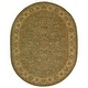 preview thumbnail 35 of 38, SAFAVIEH Handmade Antiquity Wanda Traditional Oriental Wool Rug 7'6" x 9'6" Oval - Green/Gold