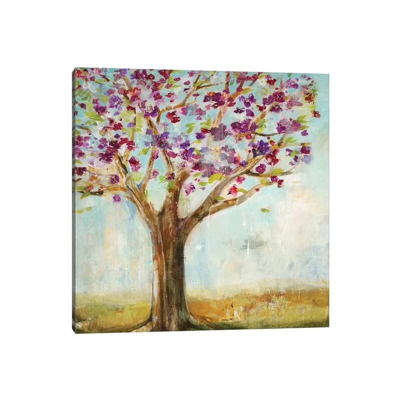 iCanvas "Burgundy Tree" by Jill Martin Canvas Print