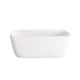 Option Glossy White with Matte Black Trim