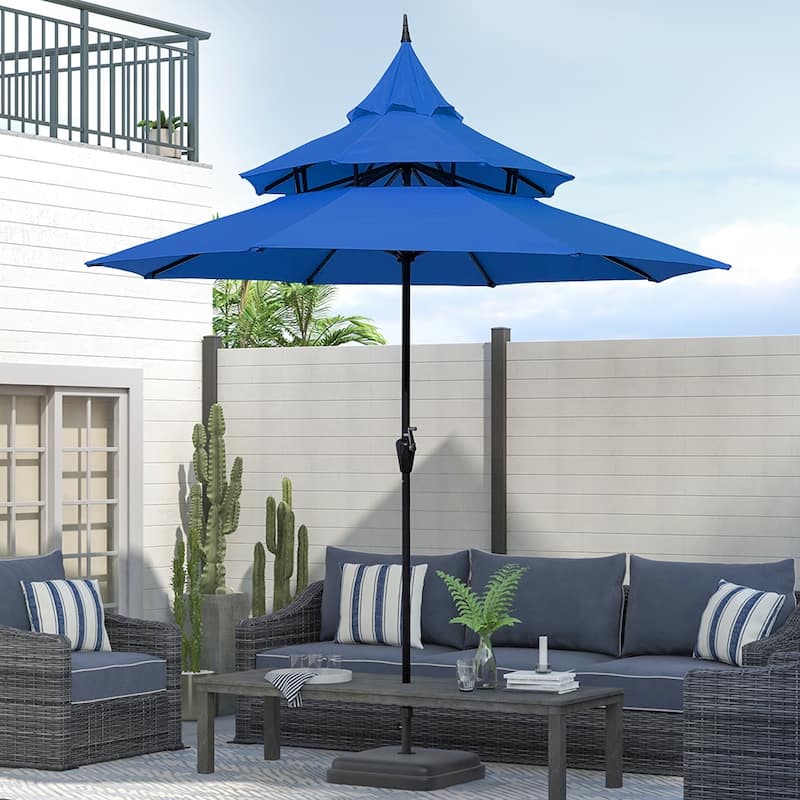 Maypex 9-foot Pagoda Market Umbrella