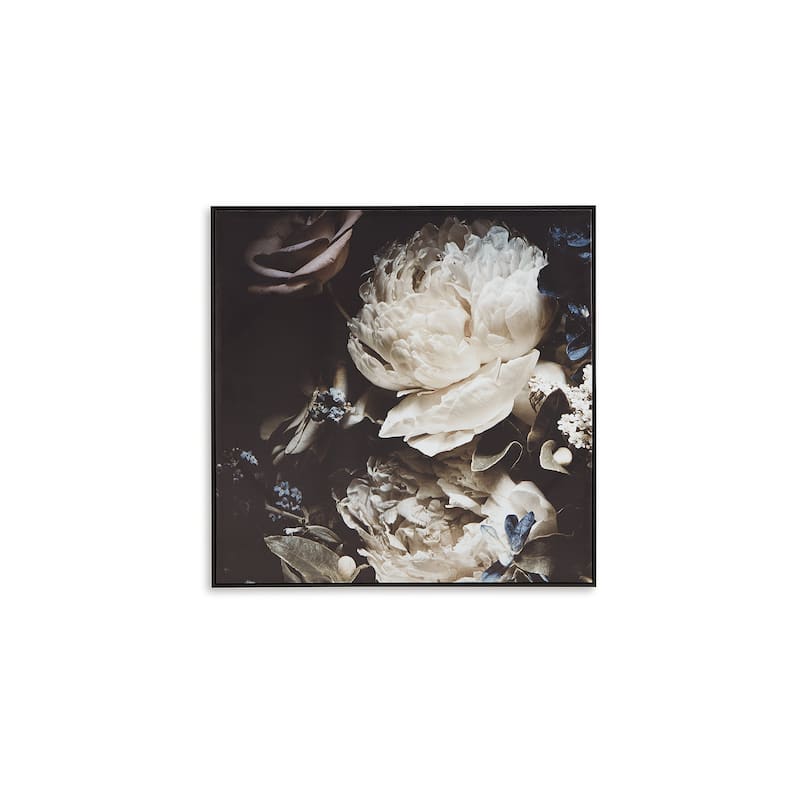 Signature Design by Ashley Hurshaw Black/White/Blue Wall Art