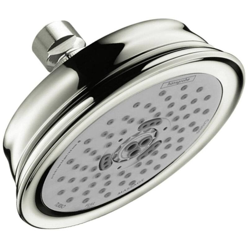 Hansgrohe Croma C Multi Function 2.5 GPM Shower Head - Polished Nickel