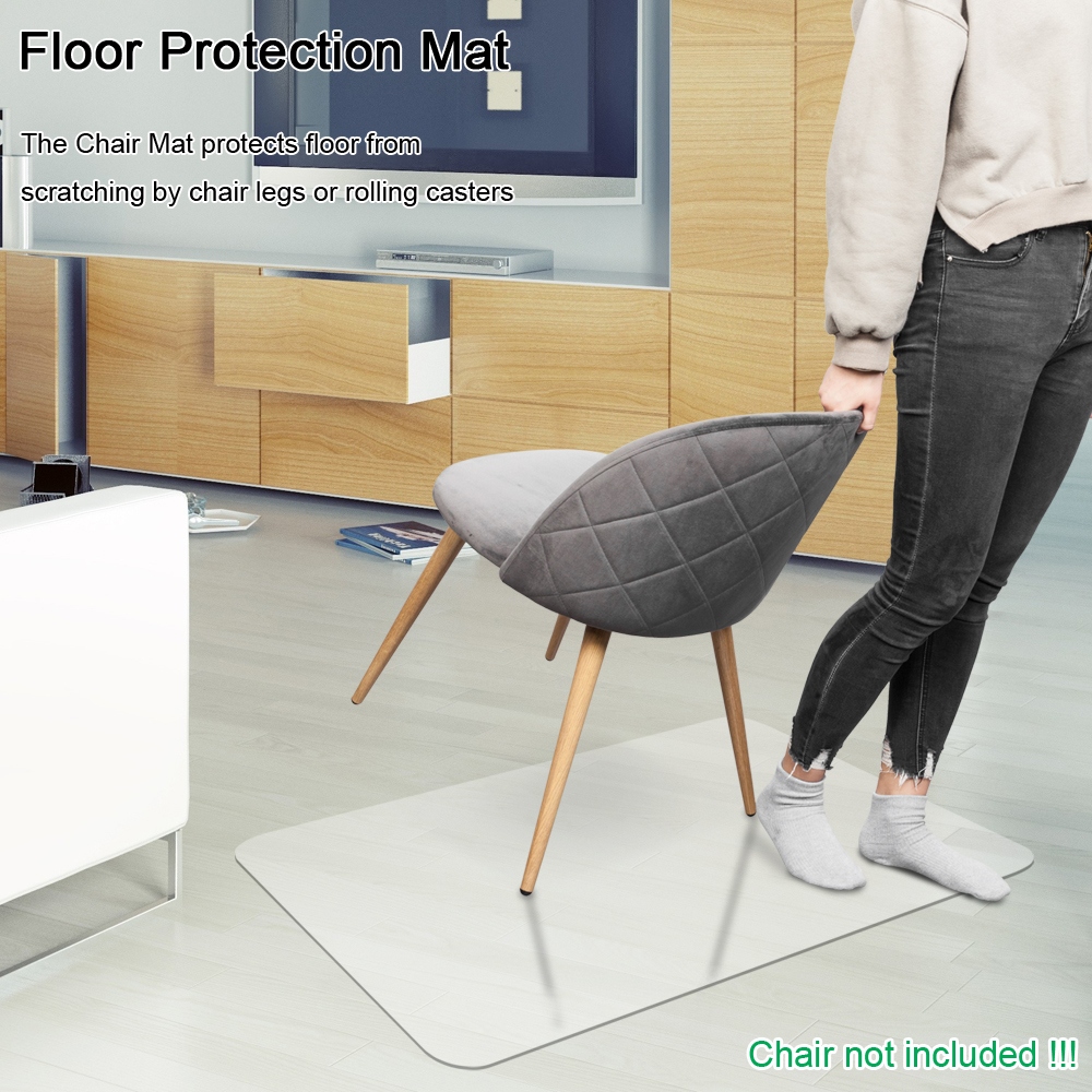 Patterned chair mat on sale