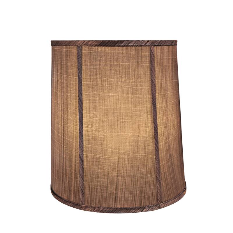 Aspen Creative Empire Shaped Spider Construction Lamp Shade in Grey & Black (12" x 14" x 15")