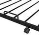 preview thumbnail 12 of 26, Retro Style Twin Over Full Metal Bunk Bed with Trundle