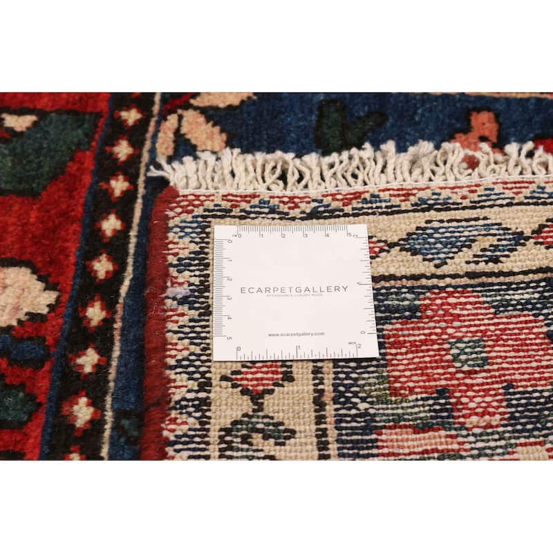 ECARPETGALLERY Hand-knotted Kayseri Vintage Red Wool Rug - 4'6 x 7'7