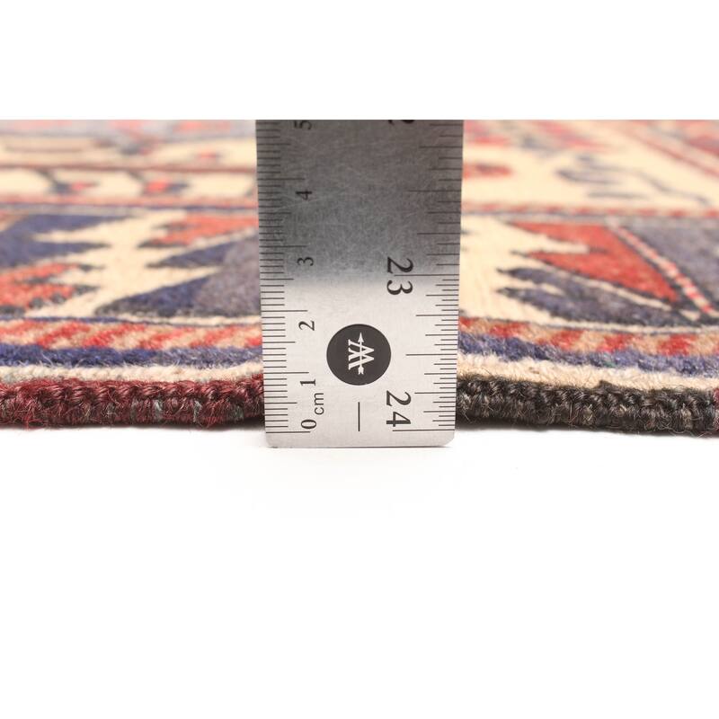 ECARPETGALLERY Hand-knotted Teimani Cream Wool Rug - 3'0 x 4'3