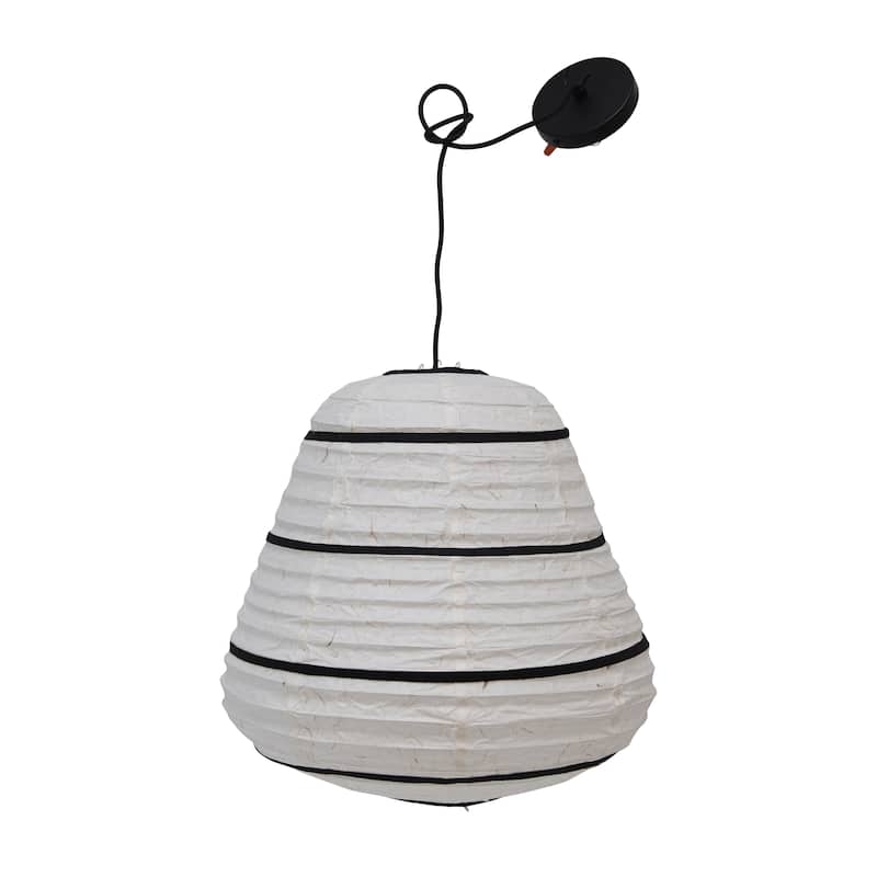 Tainan Lantern - 18.9"L x 18.9"W x 20.1"H - 18.9"L x 18.9"W x 20.1"H - White