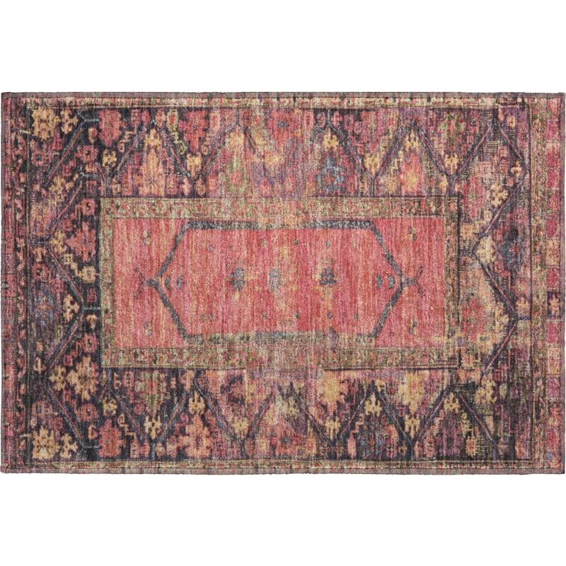 Premium Washable Super Soft Traditional Global Mayfield Rug