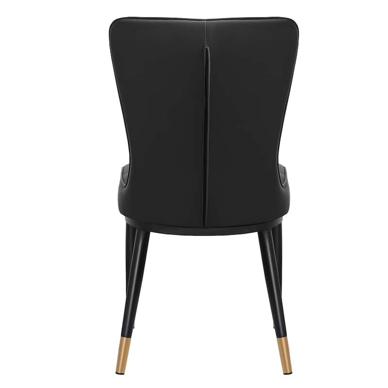 Faux Leather Upholstered Dining Chairs Set of 2/4
