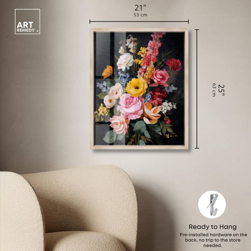 Garden Richness II Shadowbox by Art Remedy