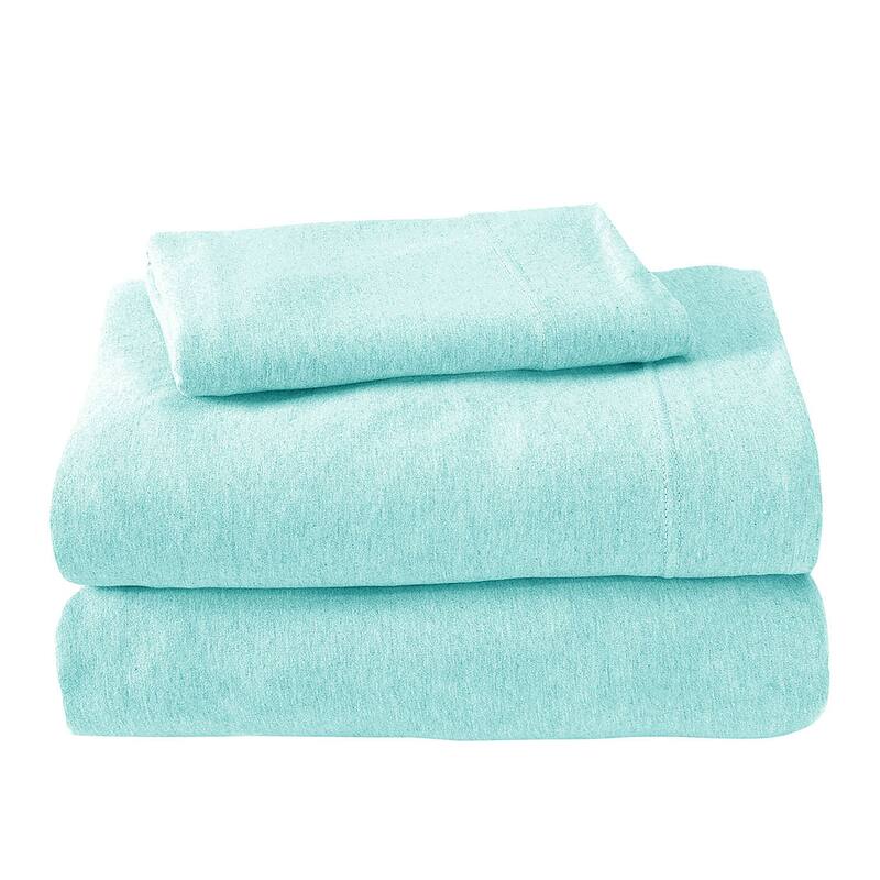 Soft Tees Luxury Jersey Knit Bed Sheet Set