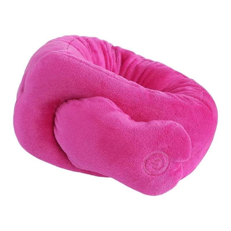 Pursonic Portable Neck & Shoulder Adjustable Massaging Wrap - N/A - Pink