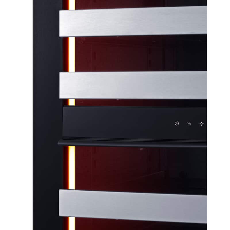 Summit CL244WC2PNR 24" Wide 48 Bottle Capacity Panel Ready Built-In - Panel Ready