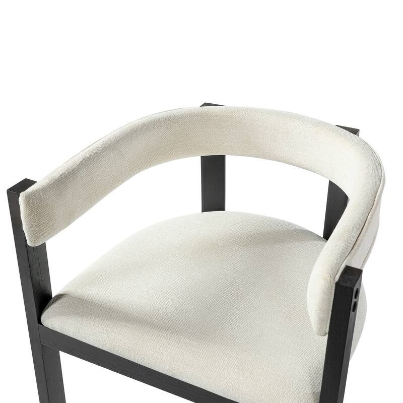 Christopher Knight Home - Dawson Modern Dining Arm Chair Set with Sculpted Comfort and Solid Wood Support