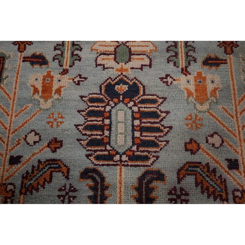 Oushak Oriental Area Rug Hand-Knotted Wool Carpet - 7'7"x 9'10"