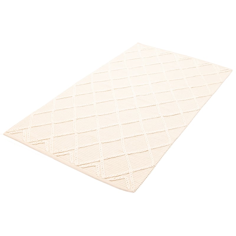 ECARPETGALLERY Braid weave Sienna Tan Wool Rug - 4'9 x 8'3