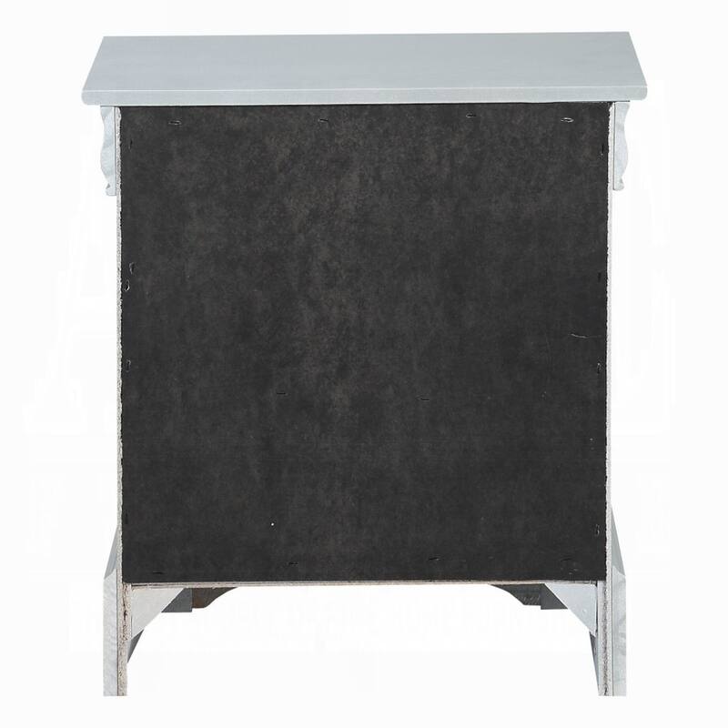 Charming Wooden Nightstand with Stylish Drawers for Bedroom Enhancement