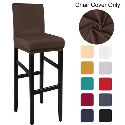 Stretch Bar Stool Cover for Bar Height Side Chair Slipcovers