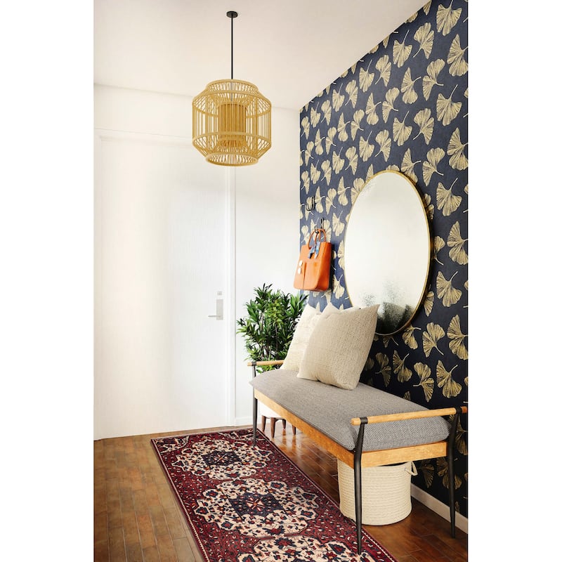 ECARPETGALLERY Hand-knotted Konya Anatolian Red Wool Rug - 3'4 x 9'0