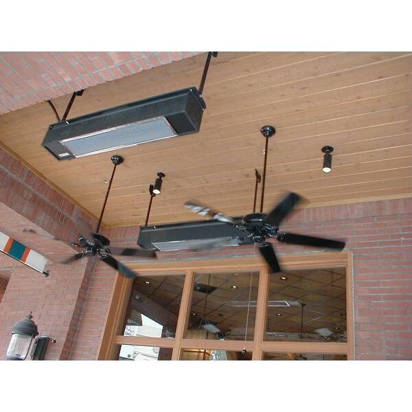 Shop Sunpak S25 Ng Blk Natural Gas Infrared Patio Heater