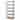 6-Tier Tall Narrow Bookshelf with Metal Guard Panels, Industrial Wood and Metal Display Storage Rack